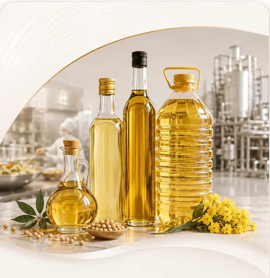 تأمین عمده روغن‌های خوراکی و صنعتی